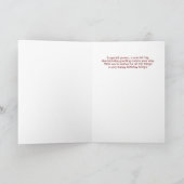 Goddaughter Birthday Botanical Peach Magnolias Kaart (Binnen)