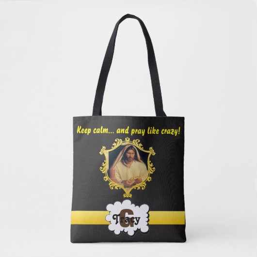 Goddelijk Avondmaal: Brood breken met Jezus Tote Bag (Voorkant)