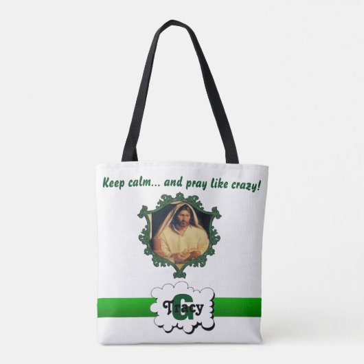 Goddelijk Avondmaal: Brood breken met Jezus Tote Bag (Achterkant)