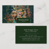 goddelijk beeld, hindoeïsme, religie visitekaartje (Voorkant / Achterkant)