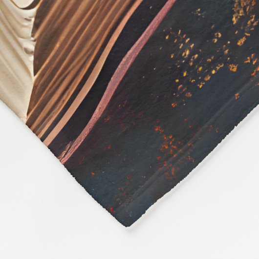 Goddelijk boeket fleece deken (Hoek)