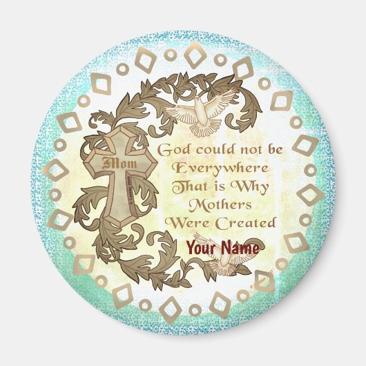 Goddelijk Christelijke mammagneet Magneet (Voorkant)