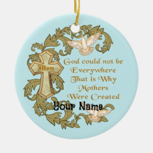 Goddelijk Christelijke moeder ornament