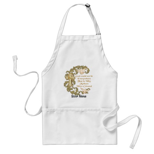 Goddelijk Christelijke moeder schort (Voorkant)