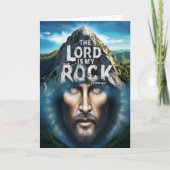 Goddelijk Geloof: De Heer is mijn rots Kaart (Voorkant)