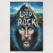 Goddelijk Geloof: De Heer is mijn rots Legpuzzel (Verticaal)