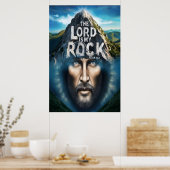 Goddelijk Geloof: De Heer is mijn rots Poster (Keuken)
