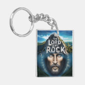 Goddelijk Geloof: De Heer is mijn rots Sleutelhanger (Voorkant Links)