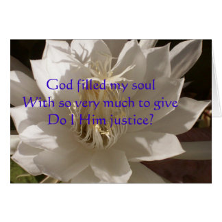 Goddelijk gevulde Soul Card
