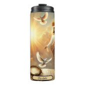 Goddelijk Licht, Heilige Verlossingsscène Thermosbeker (Voorkant)