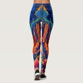Goddelijk Licht Stad Ontwaken Leggings (Achterkant)