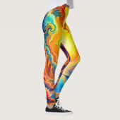 Goddelijk Licht Stad Ontwaken Leggings (Rechts)