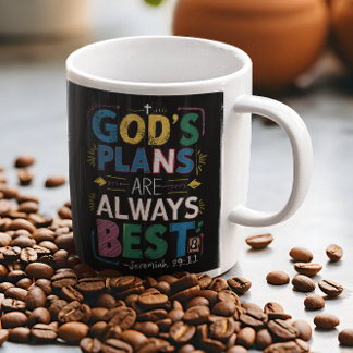 Goddelijk ontwerp: Gods plannen zijn altijd het be Koffiemok