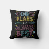 Goddelijk ontwerp: Gods plannen zijn altijd het be Kussen (Voorkant)