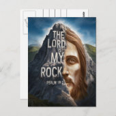 Goddelijk portret: De Heer is mijn rots Briefkaart (Voorkant / Achterkant)