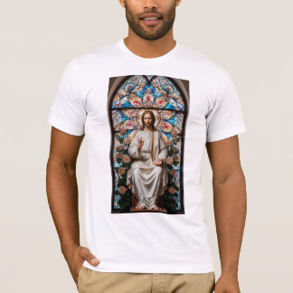 Goddelijk portret van Jezus – Inspirerend Christel T-shirt
