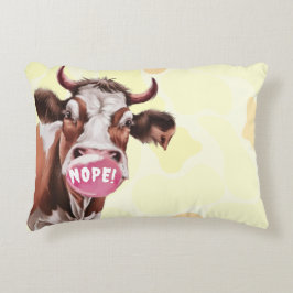 Goddelijk Rund Maak Uw Eigen Aangepaste Accent Kussen