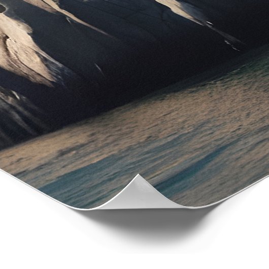 Goddelijk standbeeld: De Heer is mijn rots Poster (Hoek)