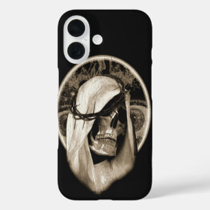 Goddelijk Verval - Gotisch Ontwerp iPhone 16 Hoesje
