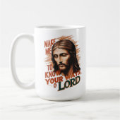 Goddelijk verzoek: Laat me uw wegen kennen, Heer Koffiemok (Links)