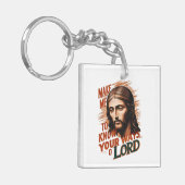 Goddelijk verzoek: Laat me uw wegen kennen, Heer Sleutelhanger (Voorkant Links)