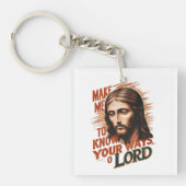 Goddelijk verzoek: Laat me uw wegen kennen, Heer Sleutelhanger (Voorkant)