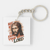 Goddelijk verzoek: Laat me uw wegen kennen, Heer Sleutelhanger (Achterkant)
