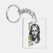 Goddelijk verzoek: Laat me uw wegen kennen, o Heer Sleutelhanger (Voorkant Links)