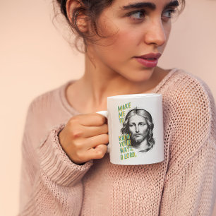 Goddelijk verzoek: Maak mij uw wegen bekend, o Hee Koffiemok