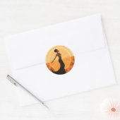 GODDELIJK VROUWELIJK #5 RONDE STICKER (Envelop)