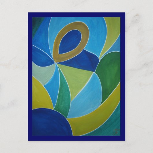 Goddelijke aanvaarding briefkaart (Voorkant)