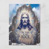 Goddelijke aanwezigheid tussen de bergen briefkaart (Voorkant)