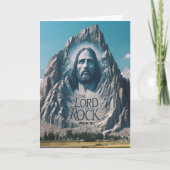 Goddelijke aanwezigheid tussen de bergen kaart (Voorkant)