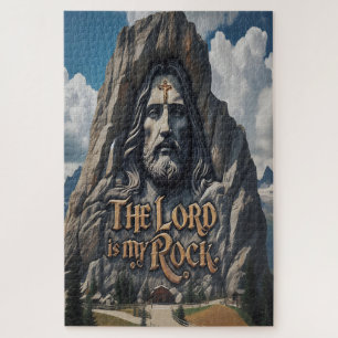 Goddelijke aanwezigheid tussen de bergen legpuzzel