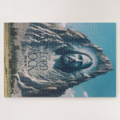 Goddelijke aanwezigheid tussen de bergen legpuzzel (Horizontaal)