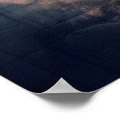 Goddelijke aanwezigheid tussen de bergen poster (Hoek)