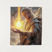 Goddelijke Apollo Tapestry voor Thuis Altaarvereri Wandkleed (Voorkant)