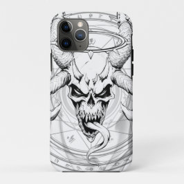 Goddelijke Arcane Skull of Death White Case-Mate iPhone Case