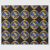 Goddelijke Baby (moeder en kind) Cadeaupapier (Vlak)