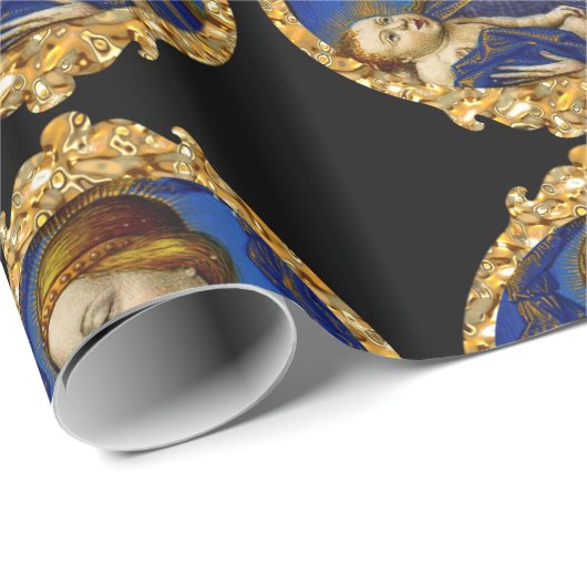 Goddelijke Baby (moeder en kind) Cadeaupapier (Rol Hoek)