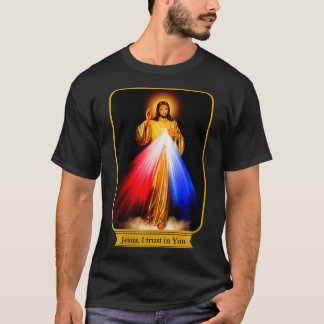 Goddelijke barmhartigheid Jezus Ik vertrouw op U K T-shirt