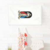 Goddelijke Barmhartigheid Jezus Vintage Spandoek (Insitu)