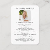 Goddelijke barmhartigheid Katholiek Jezus begrafen Visitekaartje (Voorkant)