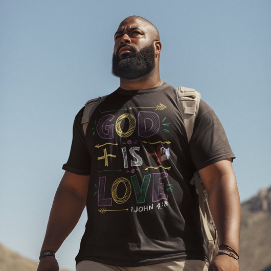 Goddelijke bevestiging: God is liefde T-shirt