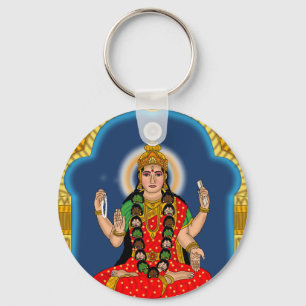 Goddelijke Bhairavi Sleutelhanger