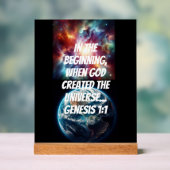 goddelijke creatie acryl bord (Neutraal)