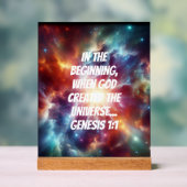 goddelijke creatie acryl bord (Neutraal)