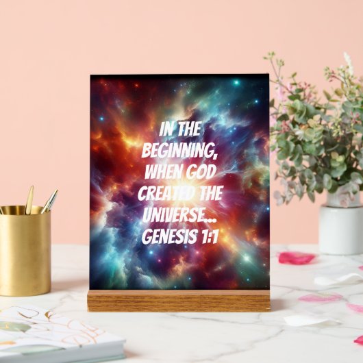 goddelijke creatie acryl bord (Huwelijk)