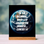 goddelijke creatie acryl bord (Neutraal)