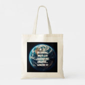 goddelijke creatie tote bag (Achterkant)
